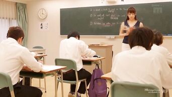 Japanese teacher wants young student dick