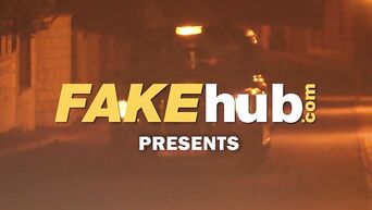 Fake Taxi anal training for hot blonde cock sucker Louise Lee