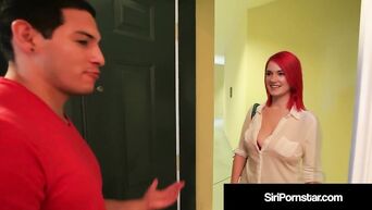 Sex Bomb Siri Pornstar Is Creampied by Lucky Cock!