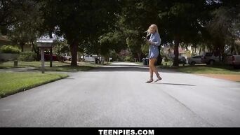 TeenPies - Hot Teen Gets Dicked Down By Huge Cock Stepdad