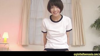 Jav Idol Haneda Mari Fucks In Her Gym Kit Uncensored Action Short Hair Scho