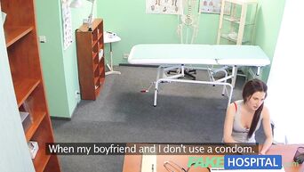 Mature doctor seduced and fucked young patient